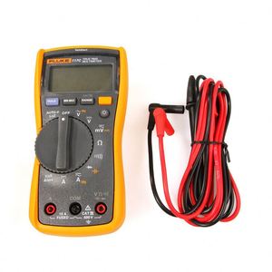 Détecteur de tension numérique sans contact pour électricien 117C - True RMS AutoVolt III 600V 10A Courant 40M Ohm Résistance - Product Image 1