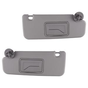 Chevrolet Aveo Sun Visor Vanity <b>Mirror</b> Gray Plastic Built-In <b>Rectangular</b> Durable Front Car Sun Protection Cover 2011-2014 - Product Image 1