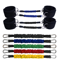 Ensemble de bandes de résistance pour les cuisses TALLTOP avec logo personnalisé, bande d'exercice en sangle de latex, portable, pour la musculation à domicile, la gymnastique
