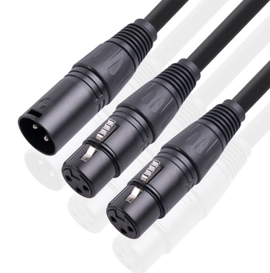DMX 512 Cable XLR 5 Pin Male to XLR 5 Pin Female DMX Lighting Cable