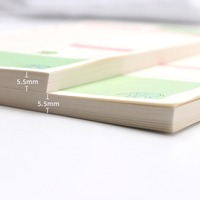 Recharges de planificateur imprimées colorées à 6 trous, feuilles de notes à points, quotidiennes, hebdomadaires, mensuelles, format A5/A6, feuilles mobiles, cadeau