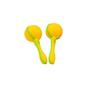 Ensemble d'instruments de percussion en plastique en gros avec tambour à main, maraca, clochette et tube sonore pour l'éducation musicale et le jeu des enfants - Product Image 3