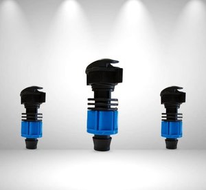 Raccord de bande d'irrigation goutte à goutte 20 mm avec bague de verrouillage, adaptateur d'arrosage en plastique pour ferme, serre, jardin - Product Image 3