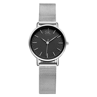 Jam Tangan Quartz Wanita dengan Tali Baja Tahan Karat, Nilai Estetika Tinggi dan Gaya Minimalis