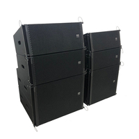 Sistema de Audio Profesional DEKEN SHOW L210, Altavoz de 2 Vías con 3 Unidades de 10 Pulgadas, Altavoz Line Array Pasivo Invertido para Interiores y Exteriores