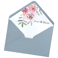 Vente en gros d'enveloppes en papier personnalisées pour cartes postales, invitations de mariage, enveloppes d'affaires, pochettes d'emballage pour cartes