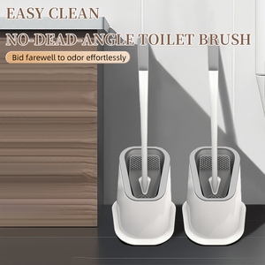 Ensemble de brosse de toilette en plastique écologique de haute qualité avec support <span class=keywords><strong>pour</strong></span> le nettoyage des toilettes, avec support <span class=keywords><strong>pour</strong></span> brosse de toilette en plastique - Product Image 1