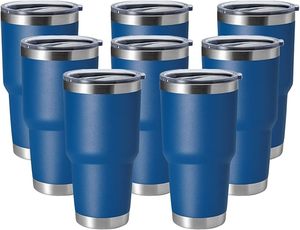 30 oz <b>Insulated</b> Stainless Steel Tumbler with lid and straw Double Wall Vacuum <b>Travel</b> Coffee <b>Mug</b> with Non-Slip Silicone Base, - Product Image 4