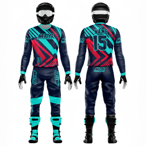 Top Tendance Élégant Sublimation Impression En Gros Fabrication Polyester Tissu Dirt Bike Tout-Terrain ATV Motocross Racing Gear - Product Image 1