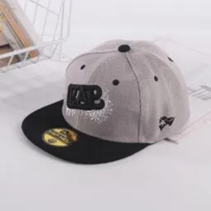Hip Hop Embroidery <b>Waterproof</b> Sporty 5-Panel Flat Brim Sunblock Travel Head Circumference Personality Hat Baseball <b>Caps</b> - Product Image 4