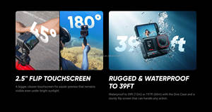 Insta360 Ace Pro 2アクションカメラデュアルバッテリー8K 30FPS Lei ca AIチップ2.5インチフリップタッチスクリーンHDR FlowState安定化AcePro2 - Product Image 4