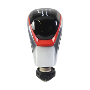 Volkswagen Gear <b>Shift</b> <b>Knob</b> Cover 5 6 Speed Blue Red Plastic Ergonomic Car Accessory - Product Image 3