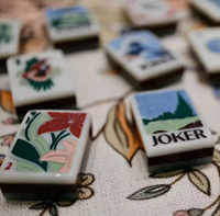 Jeu de Mahjong Américain en Acrylique Gravé Série Tortoise Joy 2026 – Nouveauté et Succès Commercial pour le Divertissement Adulte et les Jeux de Casino – Cadeau Idéal