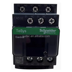 New & gốc tesys Deca điều khiển tiếp sức cad32m7c/cad32f7c 3 không + 2 NC 220V/110V AC 50/60Hz - Product Image 1
