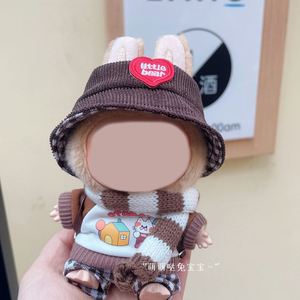 Labuibui จี้ตุ๊กตาไวนิล17ซม. สไตล์การ์ตูนของเล่น DIY พลาสติกพร้อมหมวกกำมะหยี่และรองเท้าตุ๊กตาวัสดุแก้วสำหรับเปลี่ยน - Product Image 5