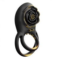 Anneau vibrant pour pénis et anneau pénien, jouet sexuel pour adultes hommes et femmes avec télécommande, 8 vibrations, en silicone, plaisir pour les couples