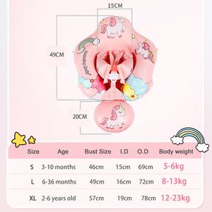 Flotador <span class=keywords><strong>de</strong></span> <span class=keywords><strong>Piscina</strong></span> para Bebé Unicornio Arcoíris con Toldo, Cinco Bolsas <span class=keywords><strong>de</strong></span> Aire Independientes, Anillo <span class=keywords><strong>de</strong></span> Natación para Infantes, Asiento <span class=keywords><strong>de</strong></span> Seguridad para Niños Pequeños, Juguete <span class=keywords><strong>de</strong></span> Verano al por Mayor - Product Image 2