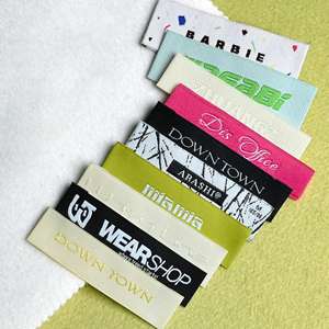 Индивидуальные этикетки для одежды с логотипом собственной марки высокой плотности - Product Image 3