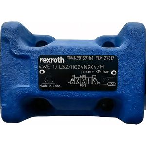 Vanne directionnelle hydraulique à solénoïde Rexroth NG10 24VDC avec commande manuelle - Product Image 6