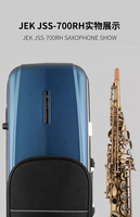 Professional FSS-200BH Beginner's Gold Lacquer Brush Soprano Saxophone for Music Lover