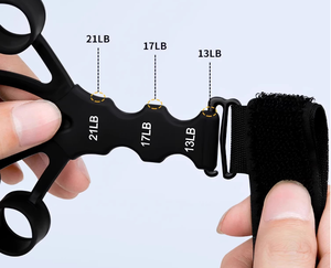 Nouveau 2026 Appareil d'entraînement des doigts en caoutchouc élastique Flex <span class=keywords><strong>Gripster</strong></span>, 6 niveaux de résistance - Product Image 3