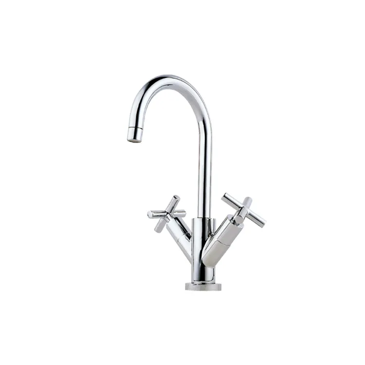 Dubbel Handvat Low Profile 360 Rotatie Water Tap Filter Swivel Kitchen Sink Kraan