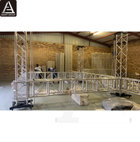 Móvil de aluminio etapa DJ iluminación portátil Truss muestra soporte sistema