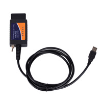 Universal LT011 OBD2 a interruptor de cinta USB OBDII escáner de diagnóstico de coche ELM 327 escáner interfaz automotriz con interfaz USB