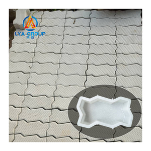 Route extérieure pavé de sol en plastique de tuile de brique de ciment béton pavé moule - Product Image 1
