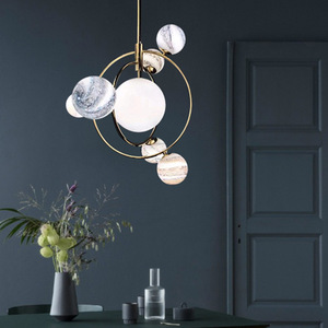 Ciondolo A LED Lampada Moderna 75W Creativi Lampade A Sospensione Personalità Lampadario in Alluminio Ristorante Soggiorno Camera Da Letto Di Studio Semplice Villa Ufficio Lampadario,Steplessdimming