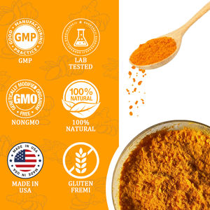 Extrait de racine de curcuma en vrac naturel 458-37-7 90% 95% Poudre de curcumine jaune - Product Image 6