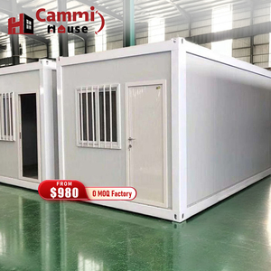 Cammi Nhà Casa 20ft Đúc Sẵn Container Nhà Có Thể Gập Lại Nhà Modular Di Động Nhỏ Thân Thiện Với Môi Nhanh Chóng Cài Đặt Trường Văn Phòng - Product Image 1