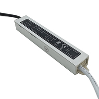 Vente directe Usine Mince Pilote AC à DC IP67 12V 20W Étanche Led Alimentation 1.67A Extérieur Étanche Led Pilote