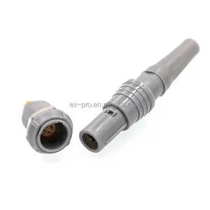 Mini Plastic connector high-temperature resistant 0P series M10 connector PAG PKG LEMOs Circular selflocking push-pull connector