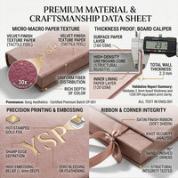 Boîte à parfum de luxe personnalisée en velours beige, style livre, avec insert à 3 compartiments pour échantillons, emballage rigide magnétique, vente en gros