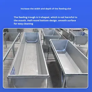 Mangiatoia per vacca in acciaio inossidabile di nuova razza con temperatura costante riscaldabile Garanzia di 1 anno alimentatori per animali - Product Image 4