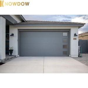 <span class=keywords><strong>Porte</strong></span> <span class=keywords><strong>de</strong></span> <span class=keywords><strong>garage</strong></span> en mousse à double pliage KNOWDOW, 9x8 pieds, conception sans rail pour les garages à <span class=keywords><strong>plafond</strong></span> <span class=keywords><strong>bas</strong></span> avec isolation - Product Image 2