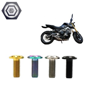 M4/M5 haute qualité GR5 TC4 alliage de titane fleur de prunier vis à tête papillon Torx rainure passivation finition équipement électrique - Product Image 2