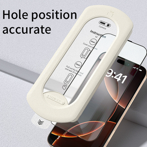 Miếng dán màn hình chống xước 9H HD, công nghệ độc quyền, dụng cụ dán dễ sử dụng dành cho iPhone 12/13/14/15/16 Pro Max - Product Image 3