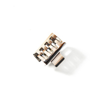 Pince à cheveux carrée en acétate, best-seller transfrontalier pour femmes, design compact et raffiné, tendance et polyvalente pour un usage quotidien