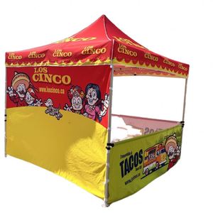 Factory Supply 10x10 ft Pop-up Waterproof Aluminum Frame <b>Canopy</b> Gazebo <b>Tent</b> Custom Logo for Outdoor Business Events Promotional - Product Image 3