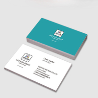 Carte de visite personnalisée en papier, carte de visite personnalisée avec son propre Logo