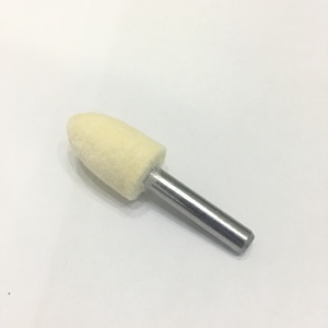 Produit en feutre de laine de forme conique D*T 8*12mm S*L 3*40mm pour bijoux en or et en argent, acier inoxydable - Product Image 1