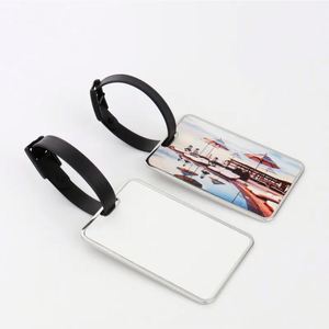 80*35Mm High Quality Sublimation <b>Personalized</b> Gift Metal Blank Customized Luggage <b>Tag</b> - Product Image 4