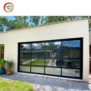 <span class=keywords><strong>Porta</strong></span> da Garage di Lusso Moderna con Pannello Scorrevole in <span class=keywords><strong>Vetro</strong></span> Satinato e <span class=keywords><strong>Porta</strong></span> Pedonale Integrata per la Casa - Product Image 3