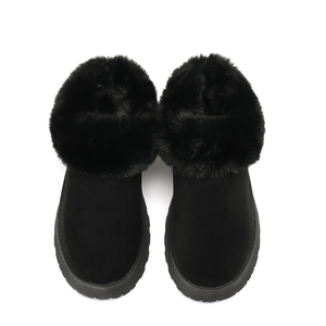 <span class=keywords><strong>Botas</strong></span> de Nieve 2025, Estilo Coreano, Modernas, Combinables con Todo, de Tubo Corto, Suela Gruesa, Cálidas, de Algodón, Tipo <span class=keywords><strong>Uggs</strong></span> para <span class=keywords><strong>Mujer</strong></span> - Product Image 3
