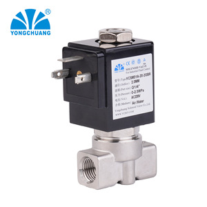 Vanne solénoïde à action directe en 2 parties Yongchuang YCSM31A, commande à 2 voies pour machines à café alimentaires, compresseurs d'air, usage médical - Product Image 2