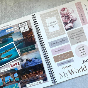 יצרן הדפסה מותאמת אישית מתכנן ספרי לוח חזון חזות רב עוצמה - Product Image 1