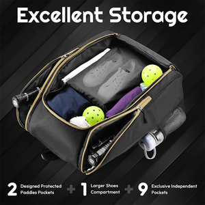 Bolsa de Raqueta de Pádel, Bolsa de Tenis para Hombre, Bolsa de Pickleball para Personas Ricas y Blancas, Nueva Bolsa Deportiva de Gran Capacidad, Mochila de Pickleball - Product Image 2
