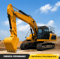 Excavatrice sur chenilles Caterpillar 320D, puissante machine de terrassement pour la construction, l'exploitation minière et les travaux de terrassement, équipement industriel
